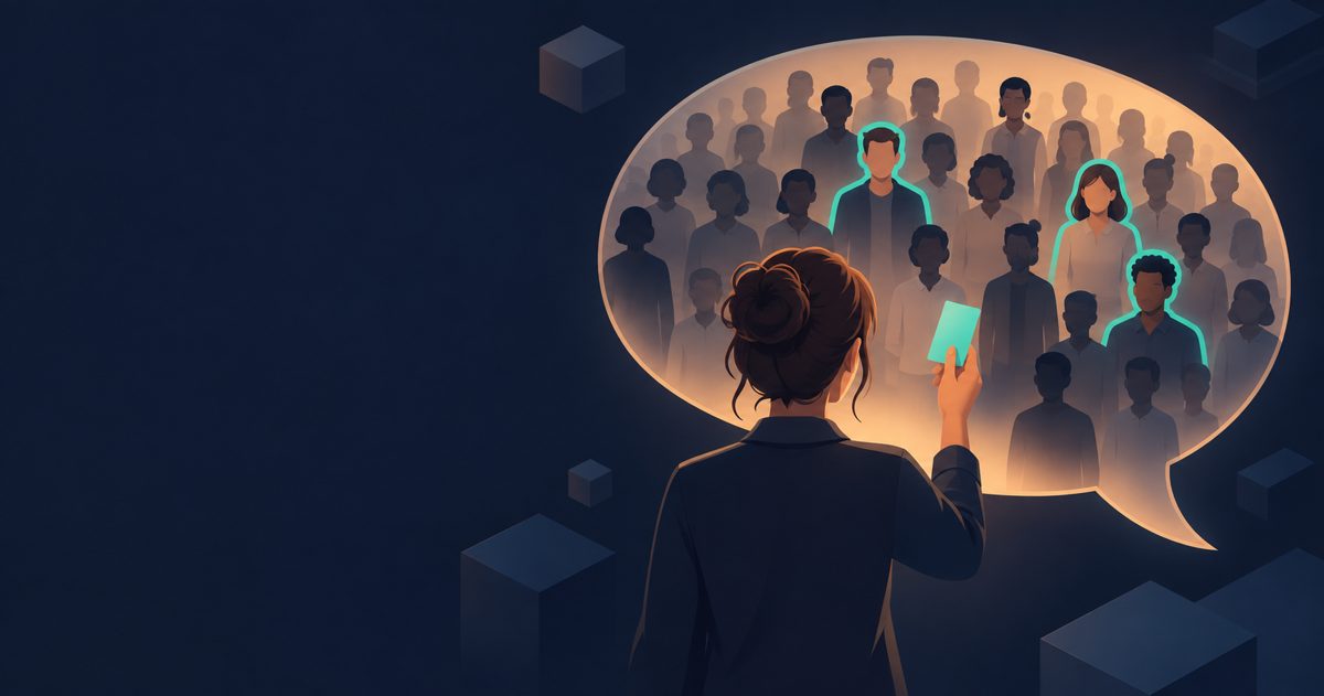 From post engagement to a qualified outreach campaign